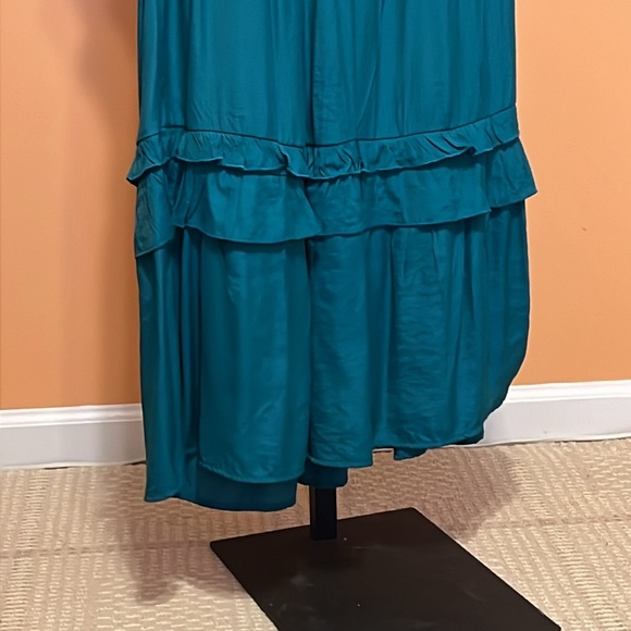 Knox Rose teal ruffle dress size small - Picture 15 of 15